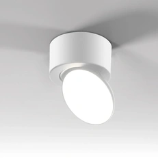 Изображение Светильник накладной поворотный светодиодный Smooth 10W 4000K белый 25053/LED