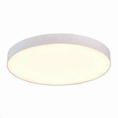 Изображение ST606.532.96 Светильник потолочный Белый LED 1*96W 3000K 8 640Lm Ra>85 120° IP20 D600xH55 185-265V Накладные светильники