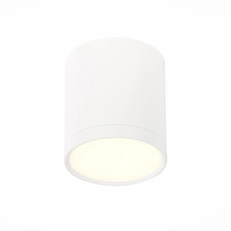 Изображение ST113.532.05 Светильник потолочный Белый LED 1*5W 3000K 390Lm Ra>90 120° IP20 D68xH75 170-240V Накладные светильники