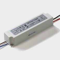 Изображение Блок питания для светодиодных лент IP 67 пластик 60 W, 12V, LV-60-12