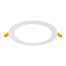 Изображение ST209.548.12 Св-к встр. Белый LED 1*12W 4000K 816Lm Ra80 110° IP20 D167xH18 90-265V Встраиваемые светильники