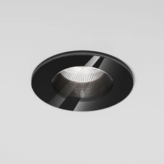 Изображение Cветильник встраиваемый светодиодный 7W 4000 черный 25096/LED