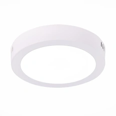 Изображение ST112.532.12 Светильник настенно-потолочный Белый LED 1*12W 3000K 715Lm Ra80 120° IP20 D160xH28 90-2 Накладные светильники