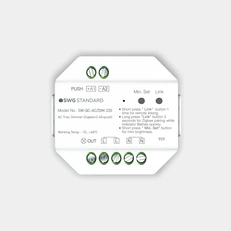 Изображение Универсальный диммер TRIAC 220В, Zigbee 3.0 + 2.4G + Push