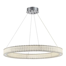 Изображение SL6008.123.01 Люстра подвесная ST-Luce Хром/Хром LED 1*40W 3000K ЛАТОЦЦО
