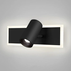 Изображение Настенный светодиодный светильник 20127/1 LED черный