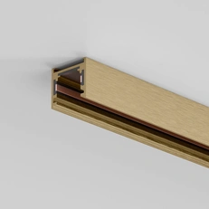 Изображение Brass Line Шинопровод накладной латунь 1,5м 85223/00