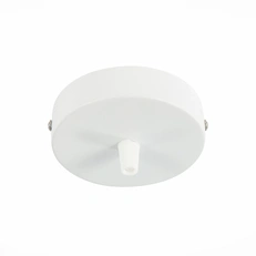 Изображение SL001.503.01 Потолочное крепление на одну лампу (круглое) ST-Luce Белый SL1