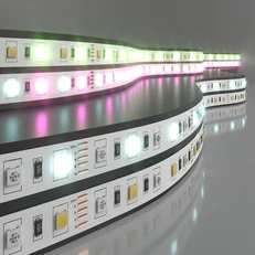 Изображение Светодиодная лента 24 В 14,4 Вт/м 60 Led/м 5050+5050 IP20, MIX RGB/холодный белый, 5 м Лента светодиодная 24V 14,4W 60Led 5050+5050 IP20 MIX RGB/холодный белый, 5м