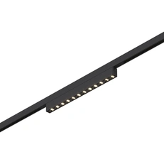 Изображение ST666.446.10 Магнитный трековый светильник Черный LED 1*10W 4000K 430Lm Ra>90  IP20 L196xW10xH18 24V SUPER5