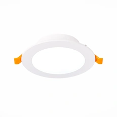 Изображение ST210.538.08 Св-к встр. Белый LED 1*8W 3000K 640Lm Ra80 110° IP20 D120xH30 220-240V Встраиваемые светильники