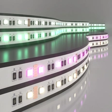 Изображение Светодиодная лента 24 В 24 Вт/м 60 Led/м 5050 IP20, MIX RGB/дневной белый 4200K, 5 м Лента светодиодная 24V 24W 60Led 5050 IP20 MIX RGB/дневной белый, 5м