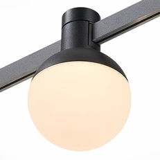 Изображение ST815.406.05 Магнитный трековый светильник FARM Черный LED 1*5W 3000K 78Lm Ra90 120 IP20 D75xH109 24 FARM