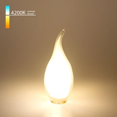 Изображение Филаментная светодиодная лампа Свеча на ветру C35 9W 4200K E14 BLE1430