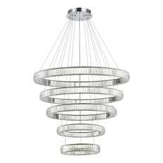 Изображение SL1622.113.05 Люстра подвесная ST-Luce Хром/Прозрачный LED 1*285W 4000K ТИВОЛИ