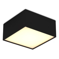 Изображение ST608.432.12 Светильник потолочный Черный LED 1*12W 3000K 1 080Lm Ra>90 120° IP20 L120xW120xH55 180- Накладные светильники