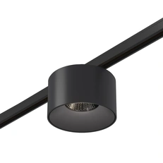 Изображение ST669.446.05 Магнитный трековый светильник Черный LED 1*5W 4000K 350Lm Ra>90 36° IP20 D60xH43 24V SUPER5