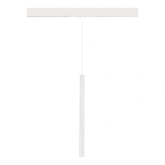 Изображение ST683.546.08 Магнитный трековый светильник Белый LED 1*8W 4000K 450Lm Ra90 24° IP20 D30xH500 48V SKYLINE 48
