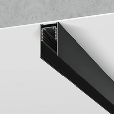 Изображение Slim Magnetic Шинопровод накладной черный (2 м) 85084/00 85084/00