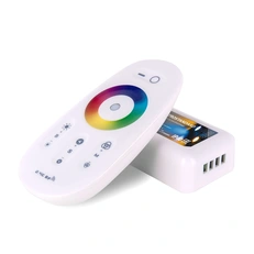 Изображение Сенсорный контроллер для светодиодной ленты RGB с ПДУ 12V (радио) IP40 LSC 010