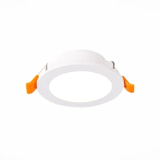 Изображение ST210.548.06 Св-к встр. Белый LED 1*6W 4000K 480Lm Ra80 110° IP20 D90xH30 220-240V Встраиваемые светильники
