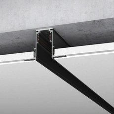 Изображение Slim Magnetic Шинопровод встраиваемый черный (3м) 85128/00 85128/00