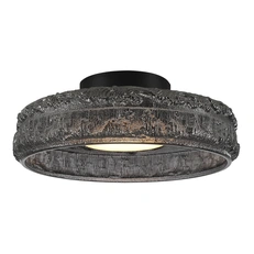 Изображение SL6143.412.01 Светильник потолочный ST-Luce черный/дымчатый LED 1*15W 4000K АНТИК
