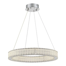 Изображение SL6008.113.01 Люстра подвесная ST-Luce Хром/Хром LED 1*30W 3000K ЛАТОЦЦО