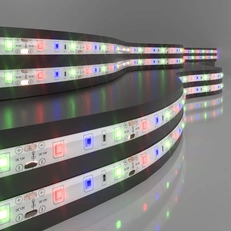 Изображение Светодиодная лента 12 В 4,8 Вт/м 60 Led/м 2835 IP65, RGB, 5 м Лента светодиодная 12V 4,8W 60Led 2835 IP65 RGB, 5м