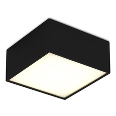 Изображение ST608.442.12 Светильник потолочный Черный LED 1*12W 4000K 1 080Lm Ra>90 120° IP20 L120xW120xH55 180- Накладные светильники