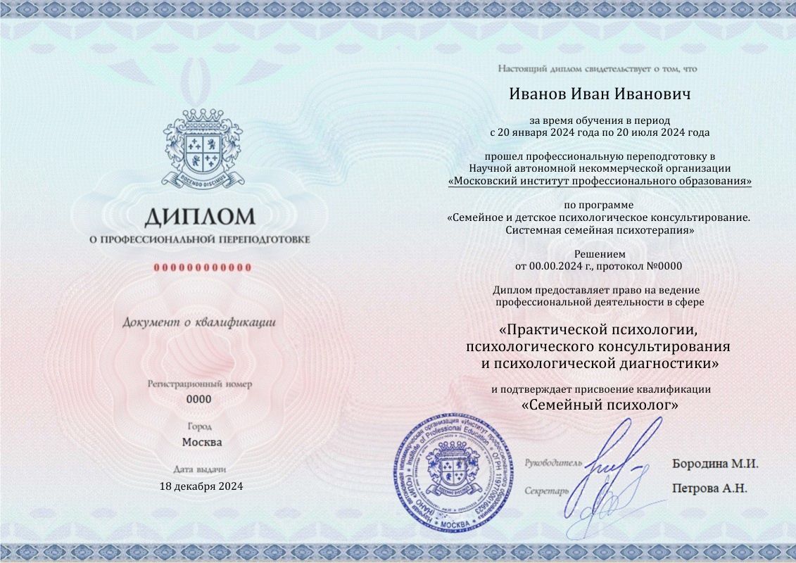 Diploma 0