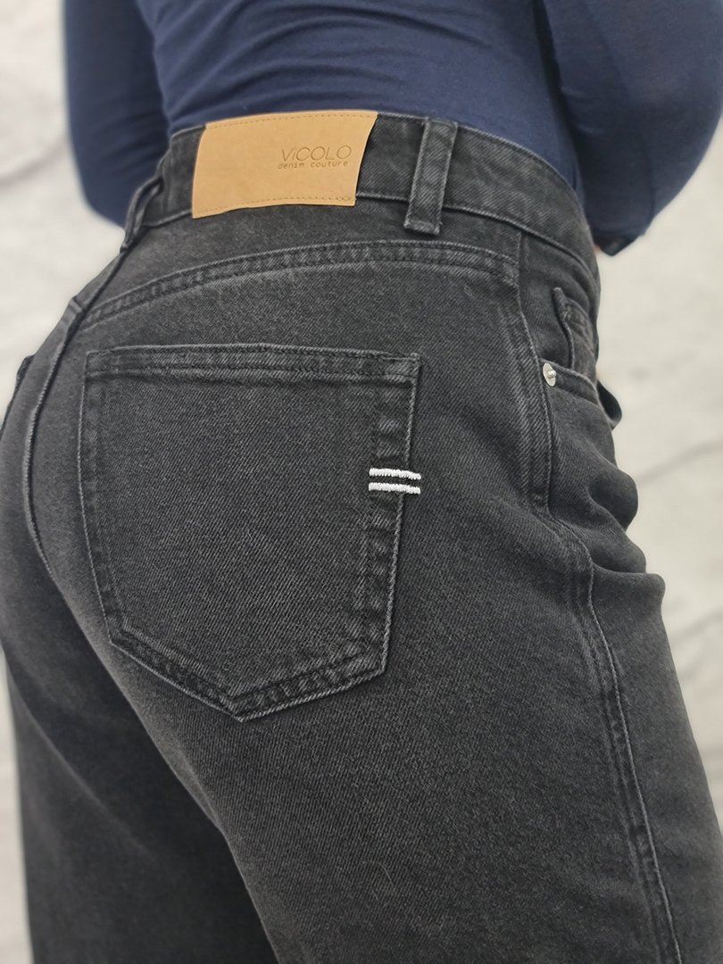 Джинсы Vicolo прямые черные, фотография №5