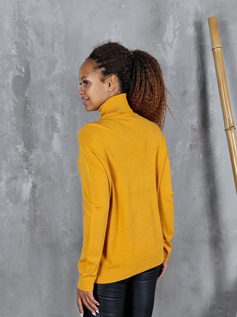 Водолазка Melany базовая песочная, фотография №3