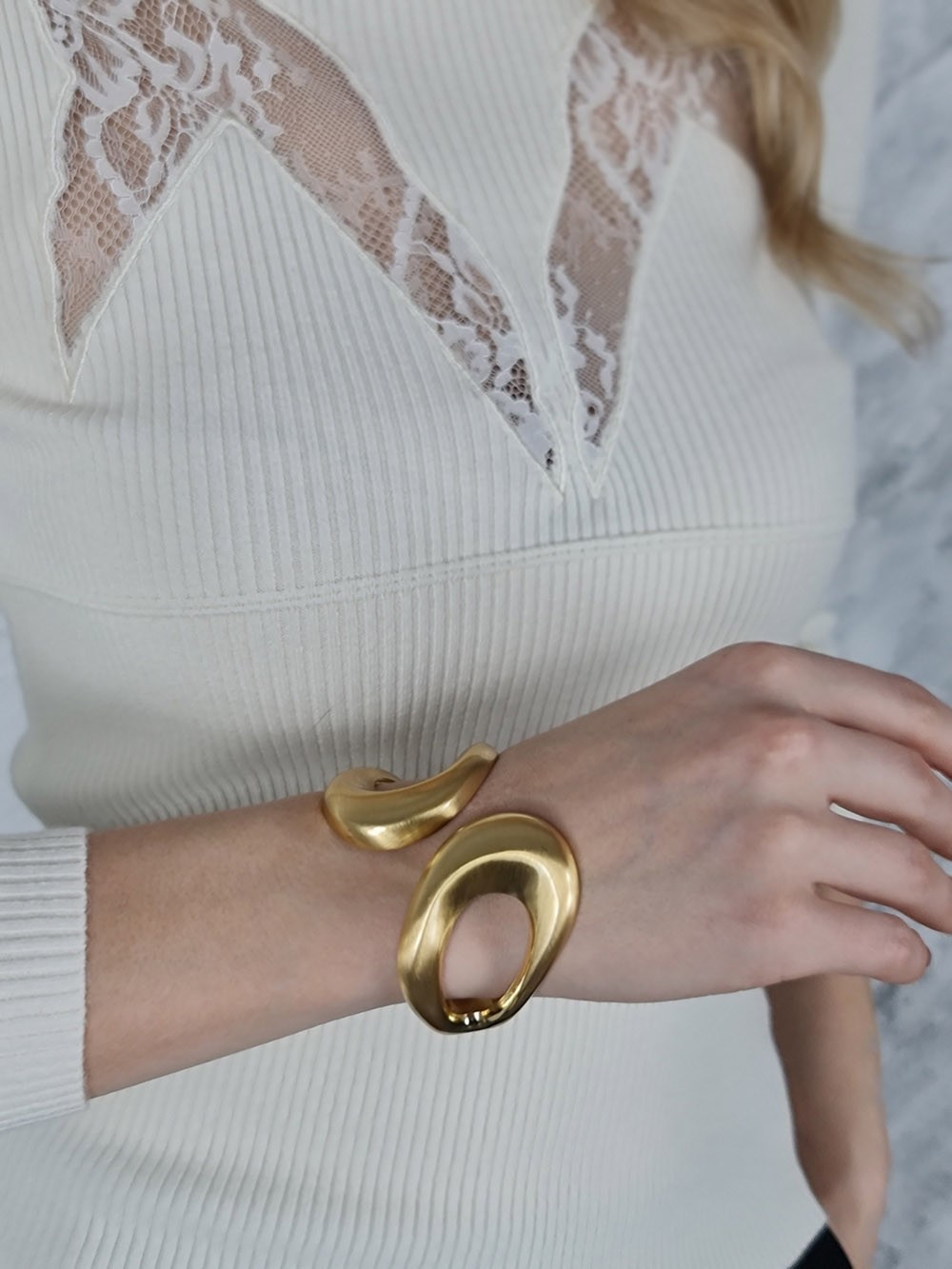 Браслет YILI ACCESSORI золотистый , фотография №1