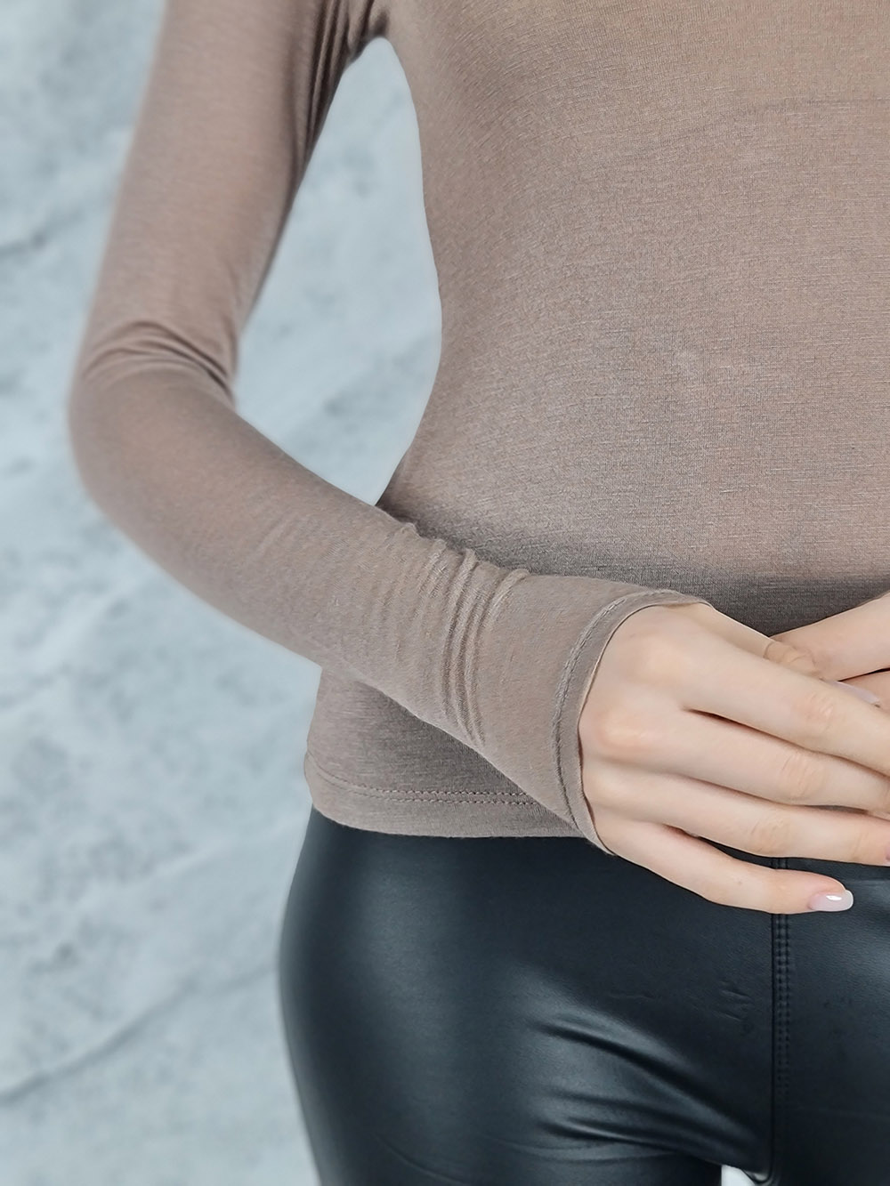 Водолазка Misto Cashmere с кашемиром тауп, фотография №4