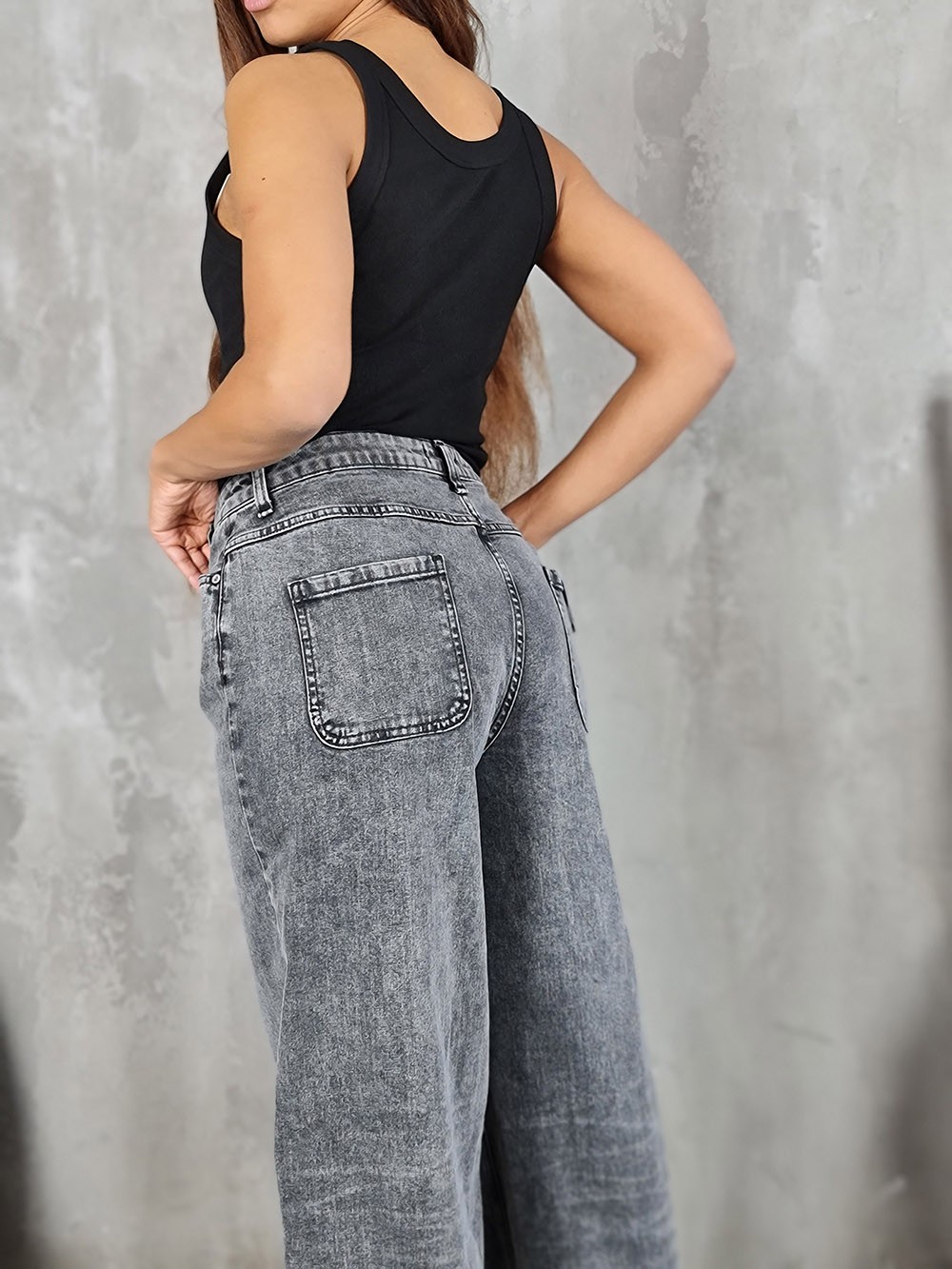 Джинсы Please графит , фотография №4