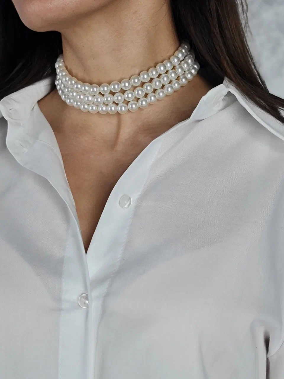 Чокер YILI ACCESSORI с жемчугом , фотография №3