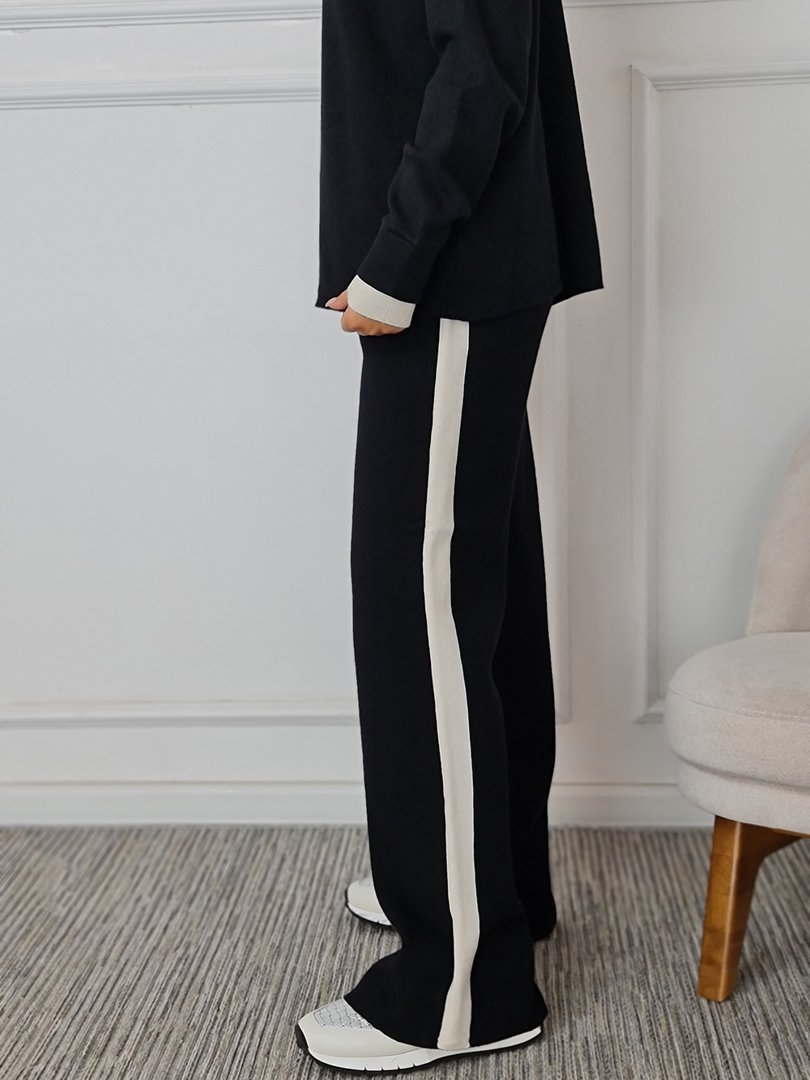 Костюм Lara с белыми вставками черный, фотография №6