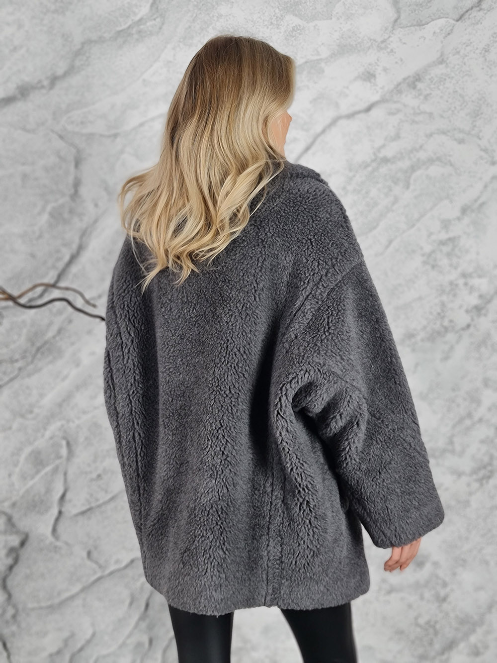 Шуба KOTHE укороченная серая, фотография №4