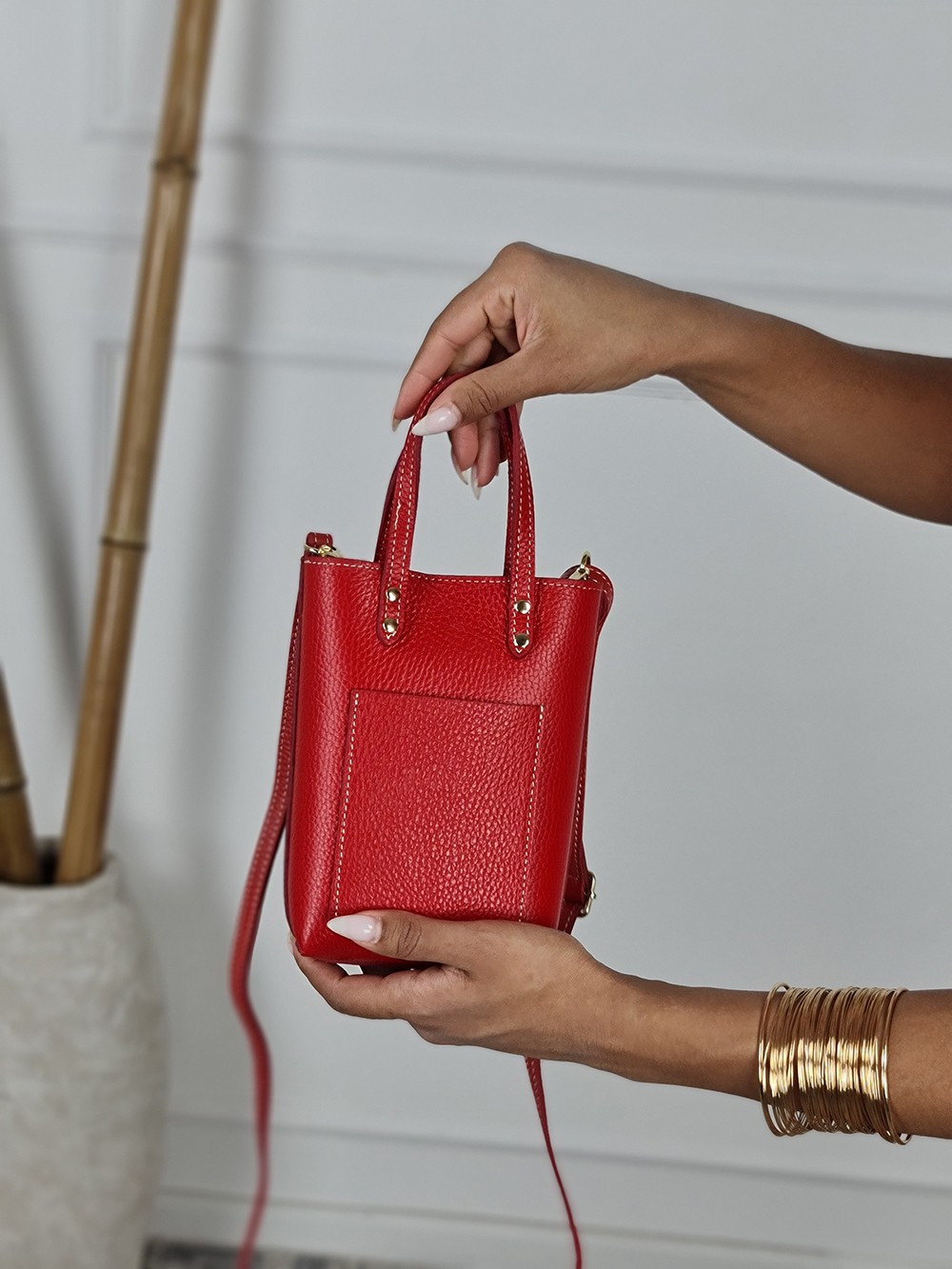 Сумка маленькая красная, фотография №2