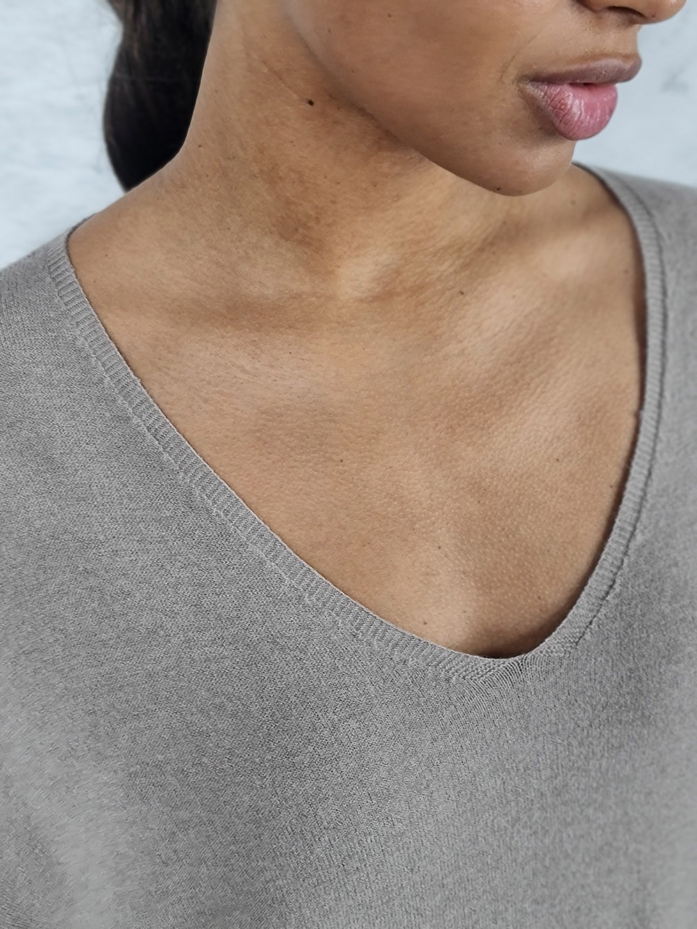 Джемпер Imperial v-вырез бежевый, фотография №4