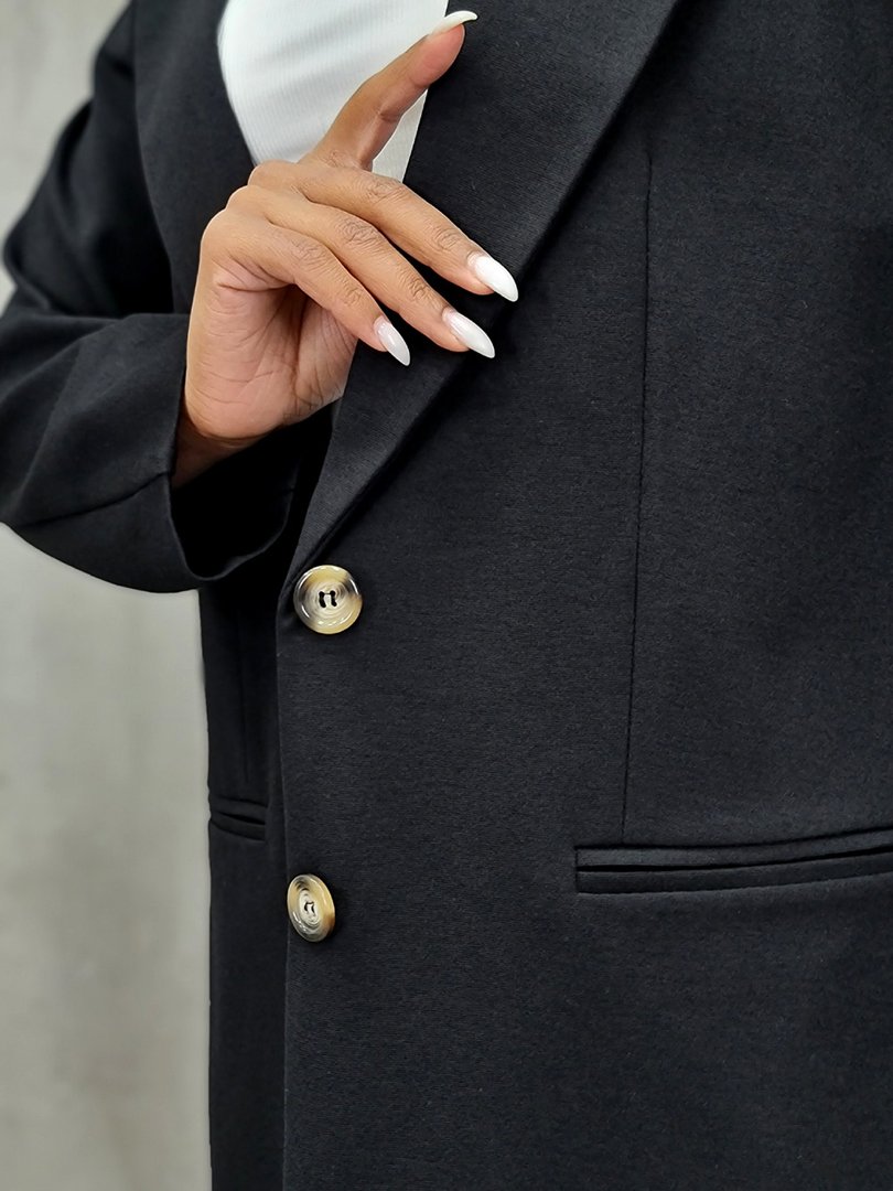 Пиджак Paquito на двух пуговицах черный, фотография №4