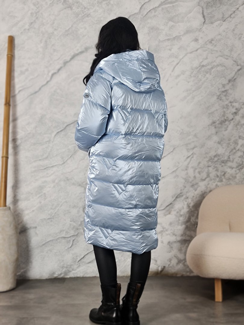 Пуховик Rinascimento голубой, фотография №3