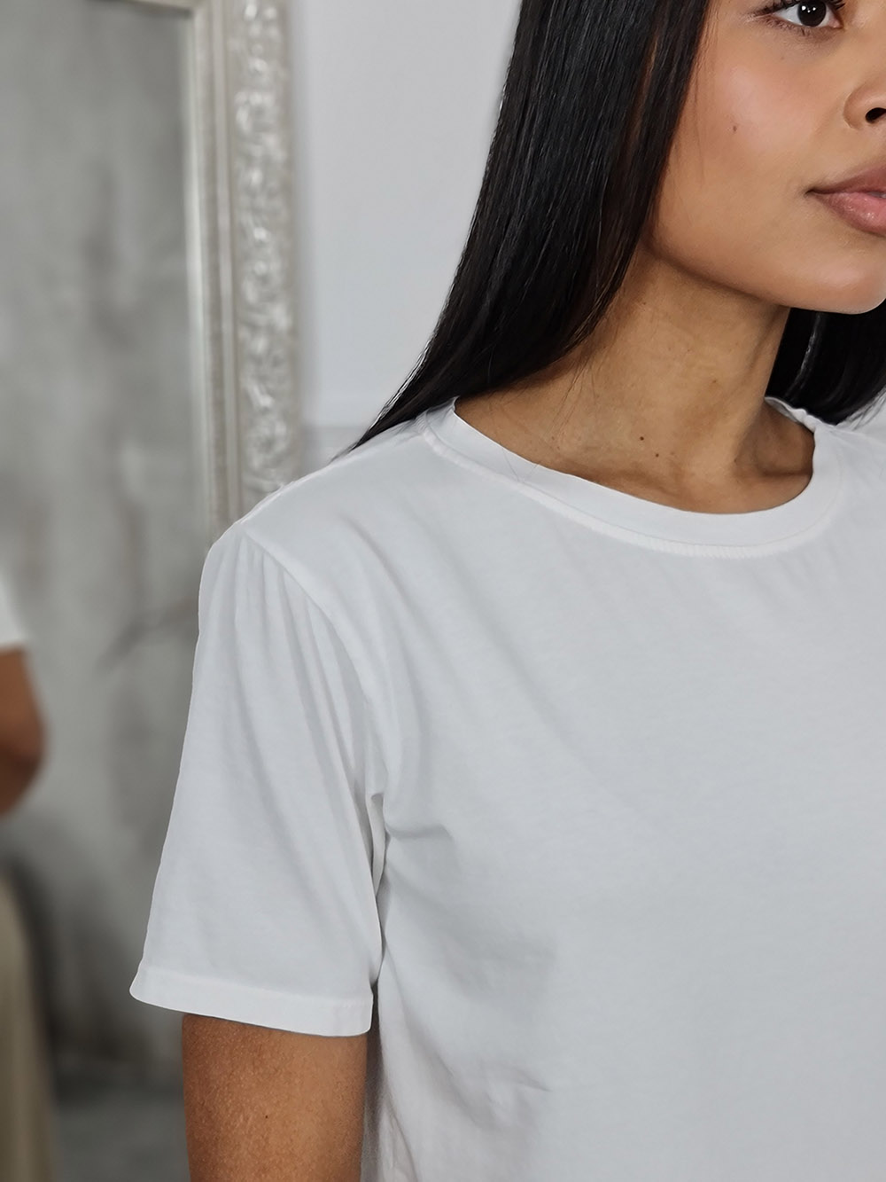 Футболка MIHO'S базовая белая , фотография №3