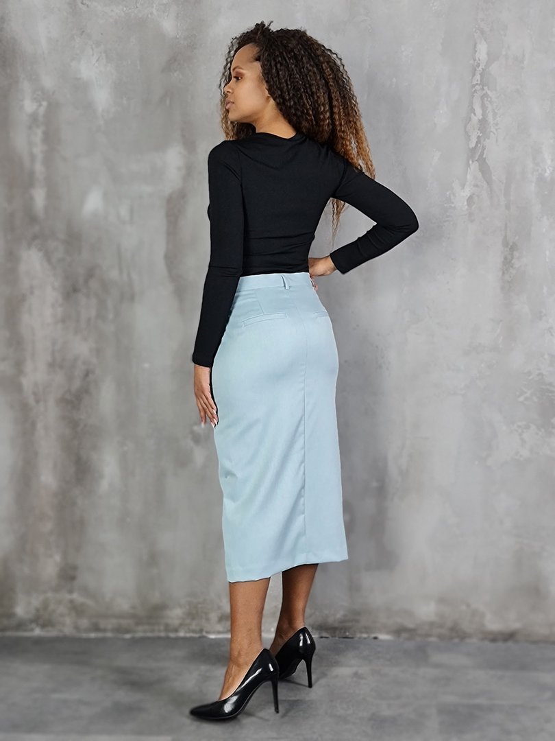 Юбка-карандаш Vicolo на пуговице мята , фотография №3