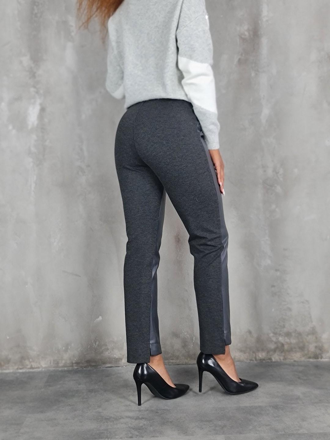 Легинсы Barbara Alvisi комбинированные серые , фотография №3