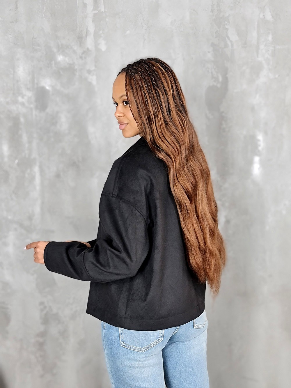 Бомбер CLOTHÉ замшевый черный, фотография №2