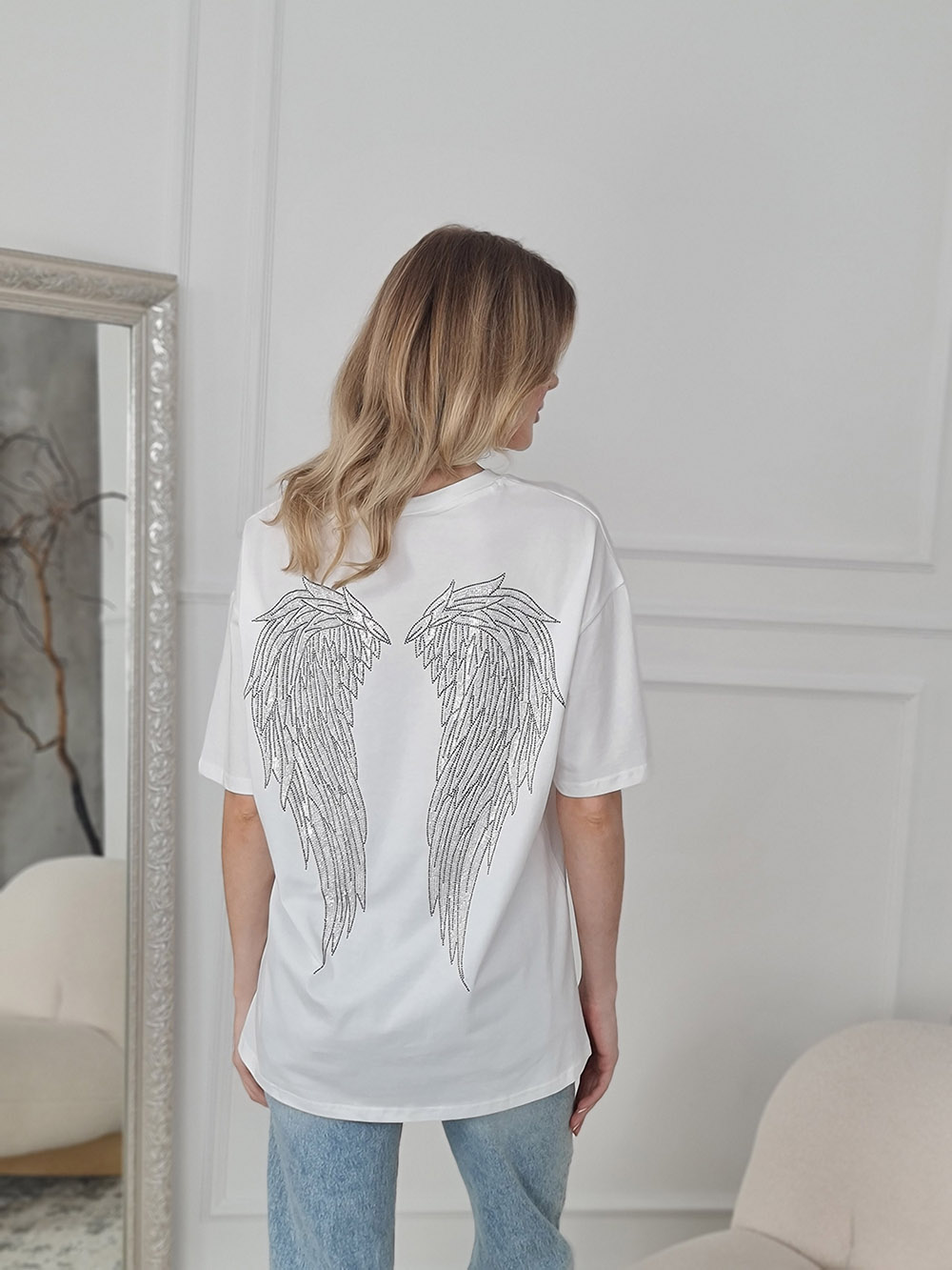 Футболка Y Two "angel" белая , фотография №1