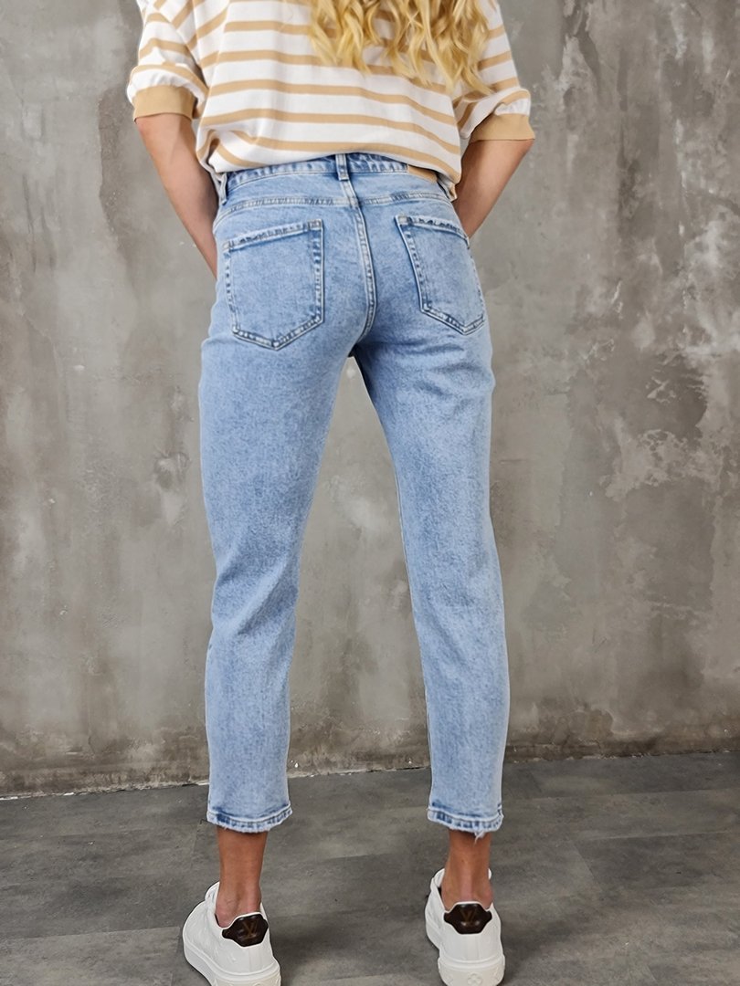 Джинсы Joleen зауженные skinny голубые, фотография №2