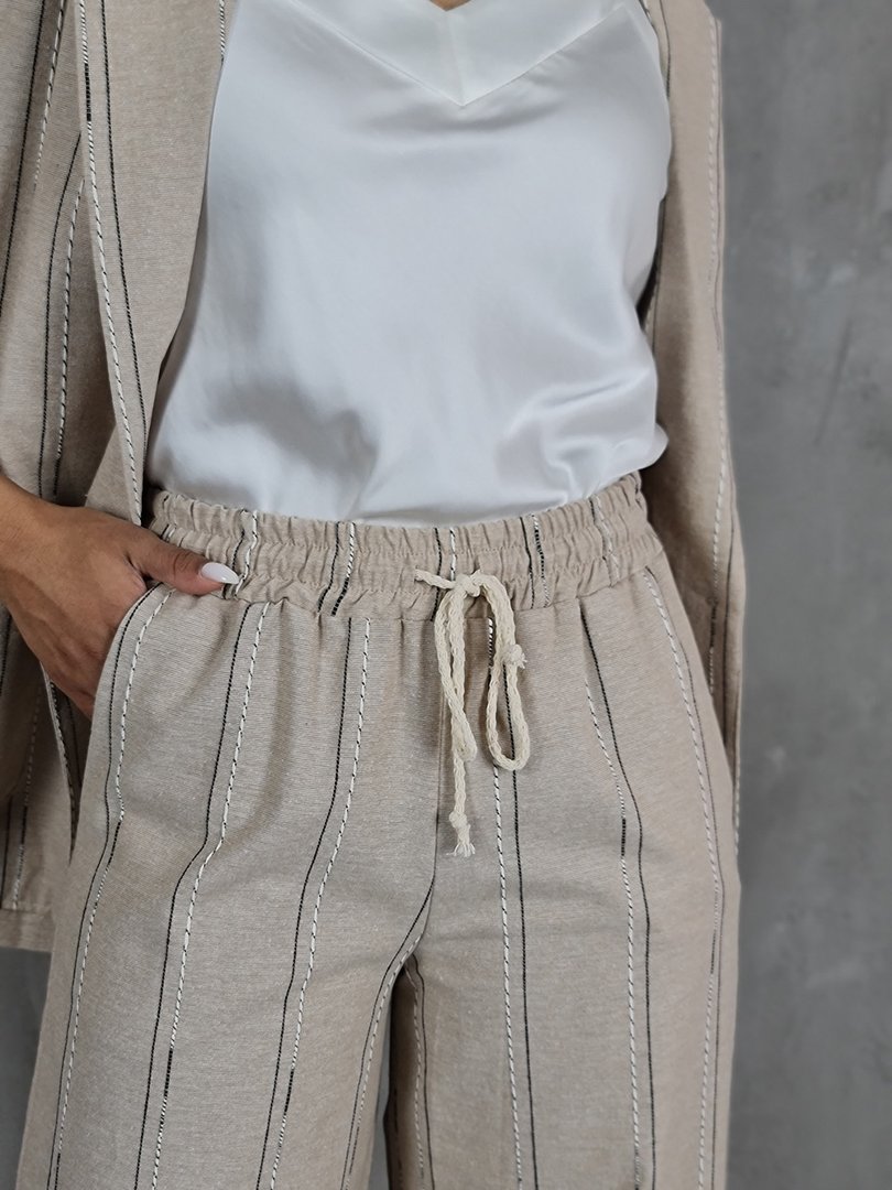 Костюм CLOTHÉ пиджак и брюки песочный, фотография №7